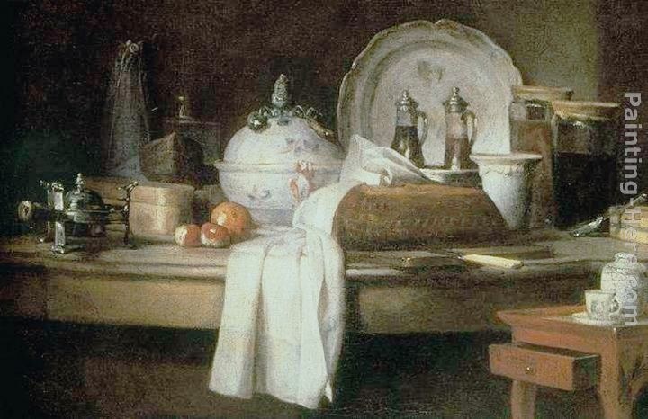 Jean Baptiste Simeon Chardin The Butler's Table